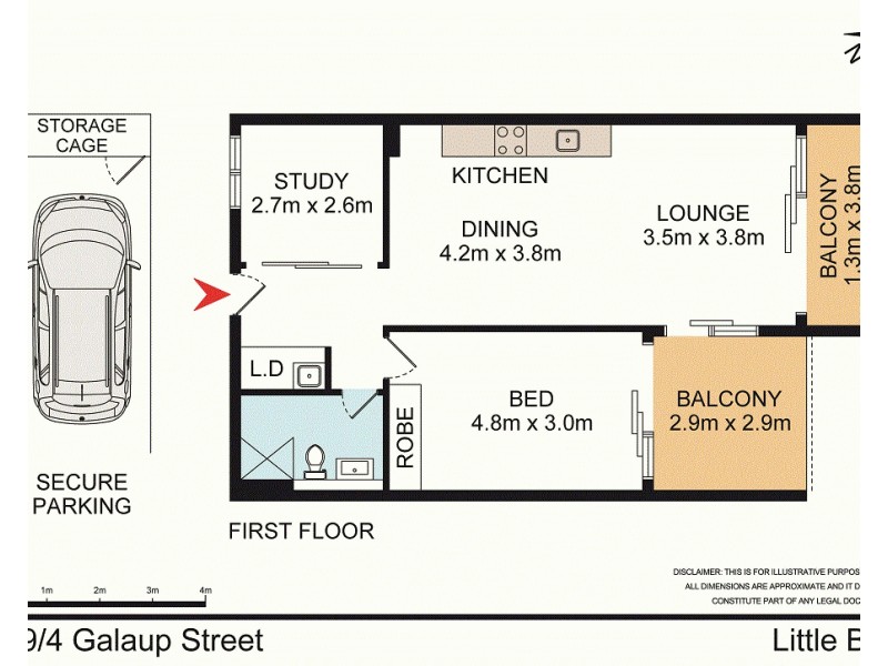 119/4 Galaup Street, Little Bay NSW 2036 Floorplan
