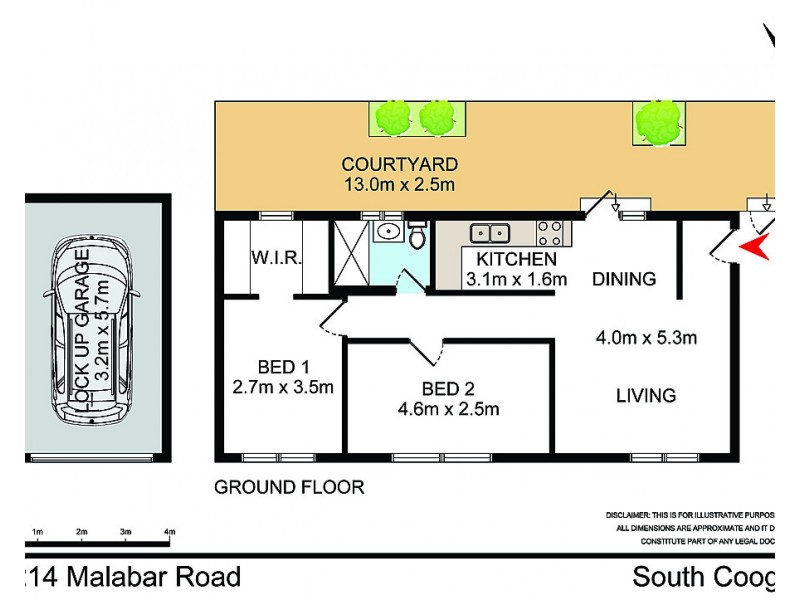 3/214 Malabar Road, South Coogee NSW 2034 Floorplan