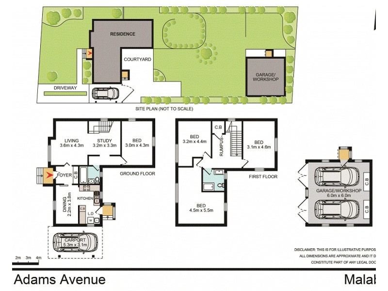 24 Adams Avenue, Malabar NSW 2036 Floorplan