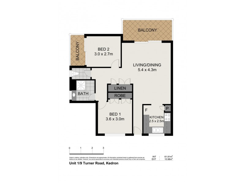 1/9 Turner Road, Kedron QLD 4031 Floorplan