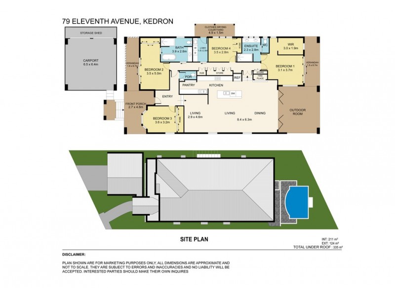 79 Eleventh Avenue, Kedron QLD 4031 Floorplan