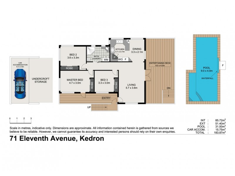71 Eleventh Avenue, Kedron QLD 4031 Floorplan