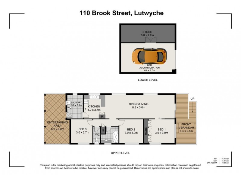 110 Brook Street, Lutwyche QLD 4030 Floorplan