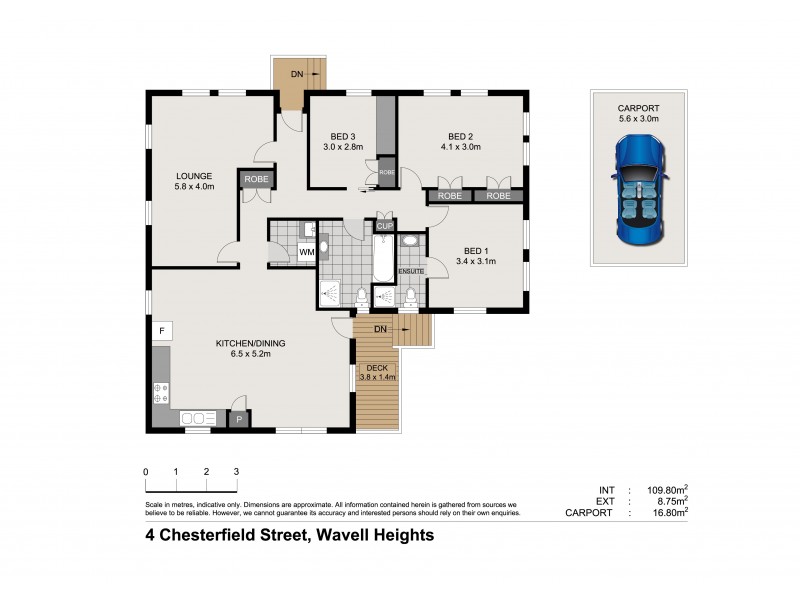 4 Chesterfield Street, Wavell Heights QLD 4012 Floorplan