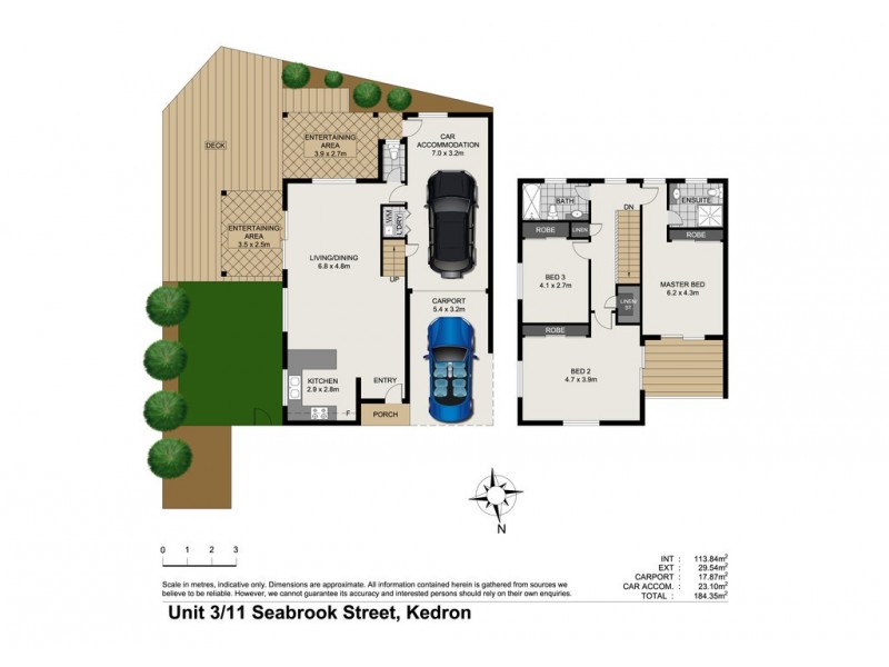 3/11 Seabrook Street, Kedron QLD 4031 Floorplan