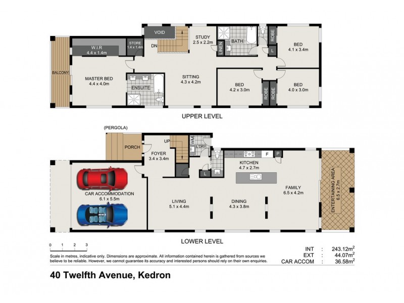 40 Twelfth Avenue, Kedron QLD 4031 Floorplan