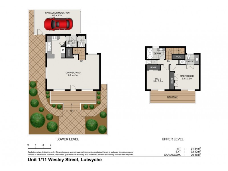 1/11 Wesley Street, Lutwyche QLD 4030 Floorplan