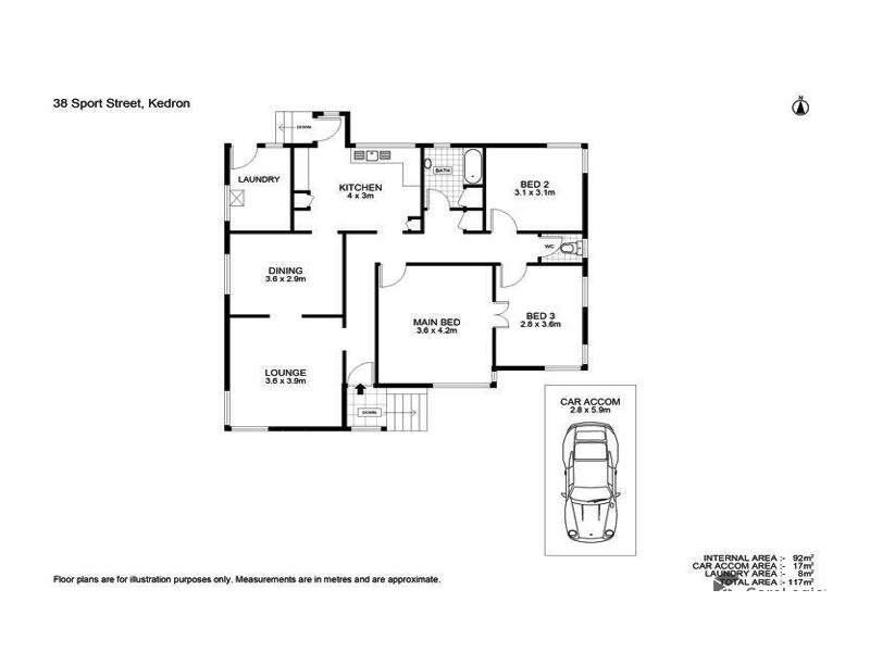 38 Sport Street, Kedron QLD 4031 Floorplan