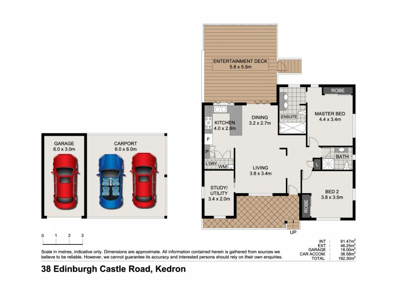 38 Edinburgh Castle Road, Kedron QLD 4031 Floorplan