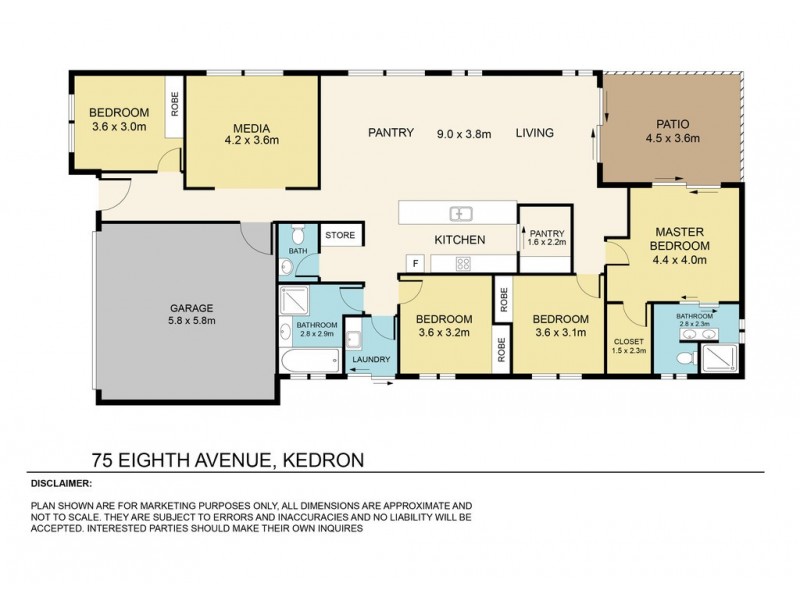 75 Eighth Avenue, Kedron QLD 4031 Floorplan