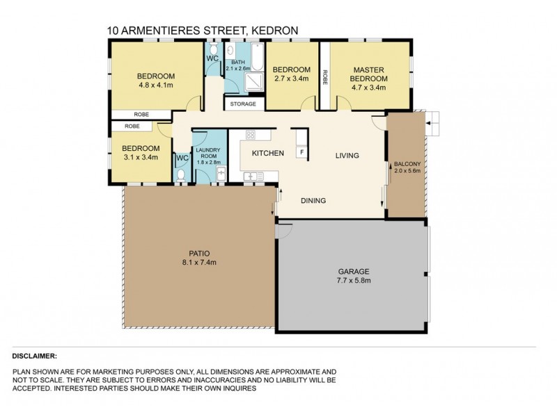 10 Armentieres Street, Kedron QLD 4031 Floorplan