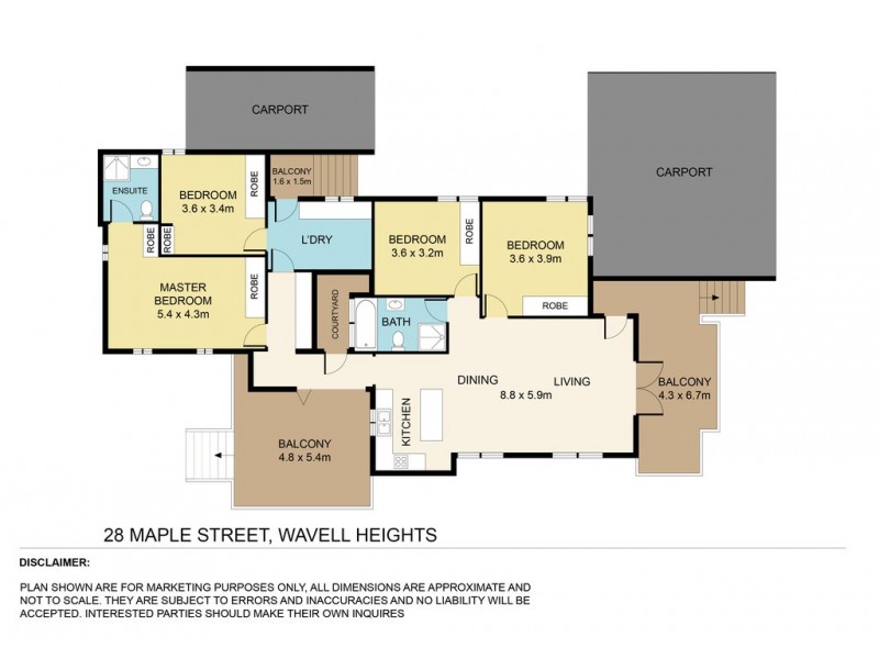28 Maple Street, Wavell Heights QLD 4012 Floorplan