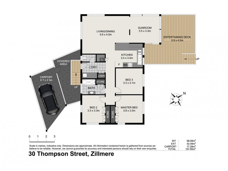 30 Thompson Street, Zillmere QLD 4034 Floorplan