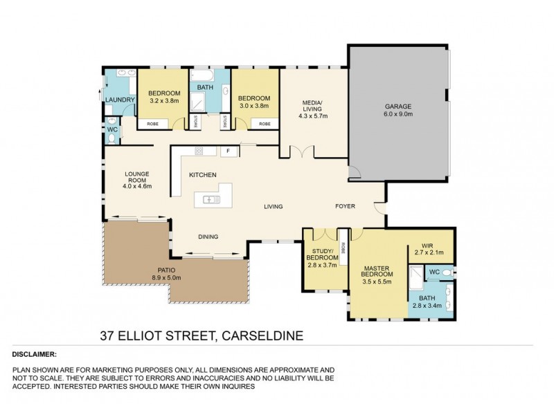 37 Elliot Street, Carseldine QLD 4034 Floorplan