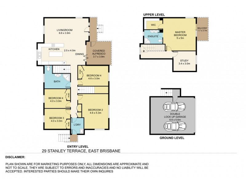 29 Stanley Terrace, East Brisbane QLD 4169 Floorplan