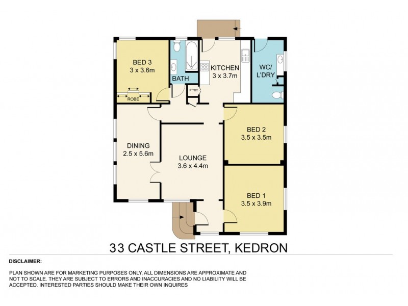 33 Castle Street, Kedron QLD 4031 Floorplan