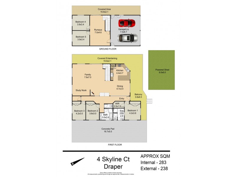 4 Skyline Court, Draper QLD 4520 Floorplan