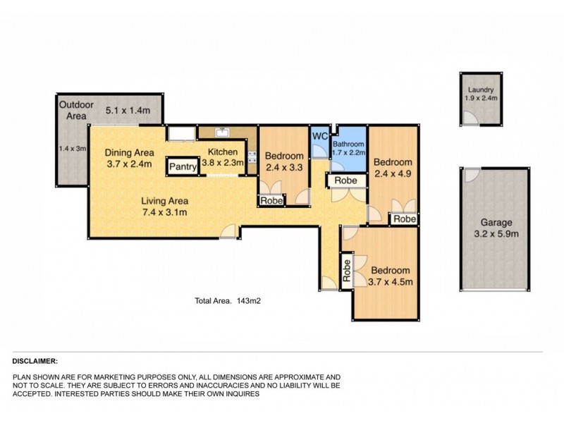 6/40 Maygar Street, Windsor QLD 4030 Floorplan