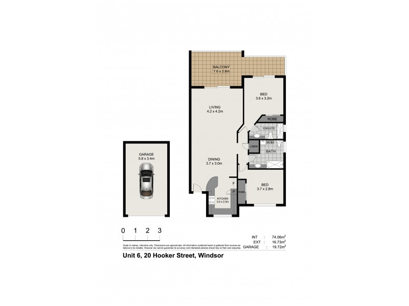 6/20 Hooker Street, Windsor QLD 4030 Floorplan
