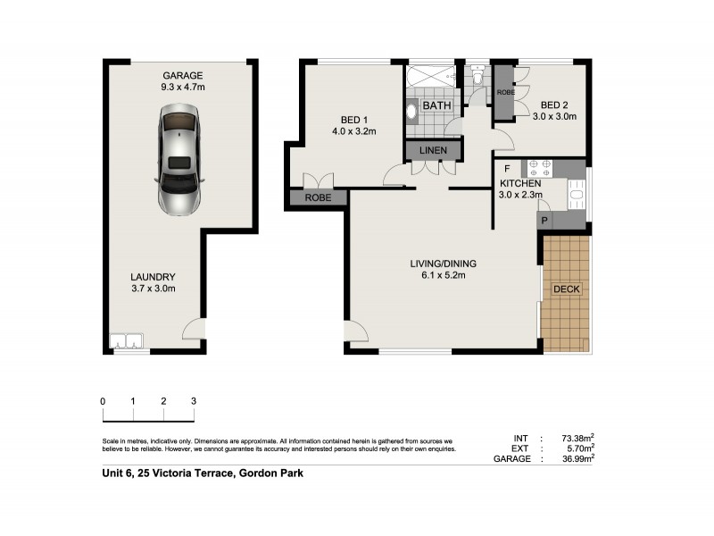 6/25 Victoria Terrace, Gordon Park QLD 4031 Floorplan