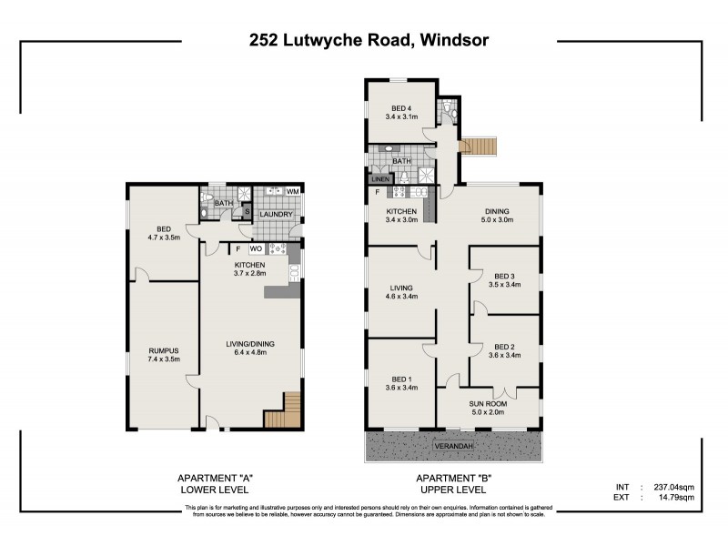 252 Lutwyche Road, Windsor QLD 4030 Floorplan