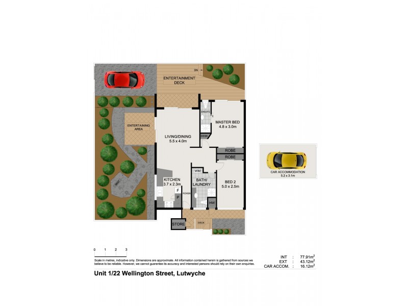 1/22 Wellington Street, Lutwyche QLD 4030 Floorplan