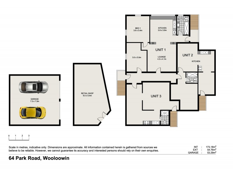 64 Park Road, Wooloowin QLD 4030 Floorplan