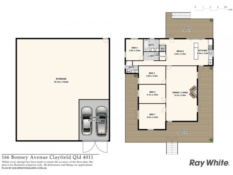 166 Bonney Avenue, Clayfield QLD 4011 Floorplan