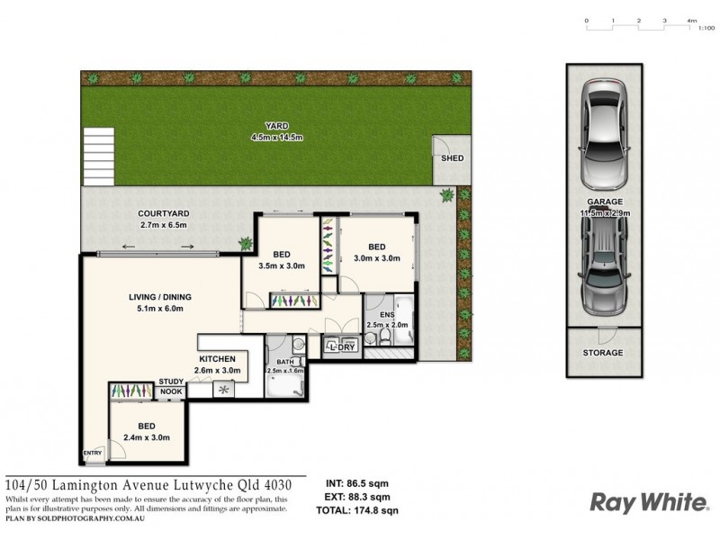104/50 Lamington Avenue, Lutwyche QLD 4030 Floorplan