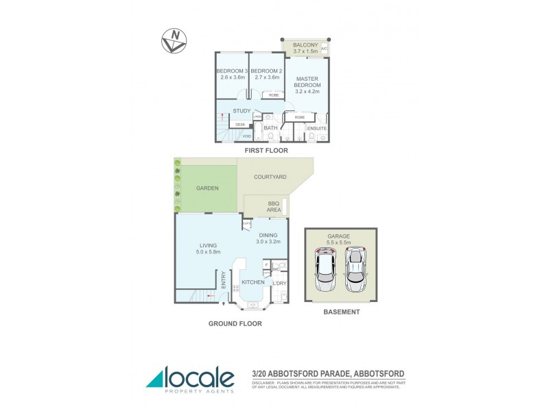 3/20 Abbotsford Parade, Abbotsford NSW 2046 Floorplan