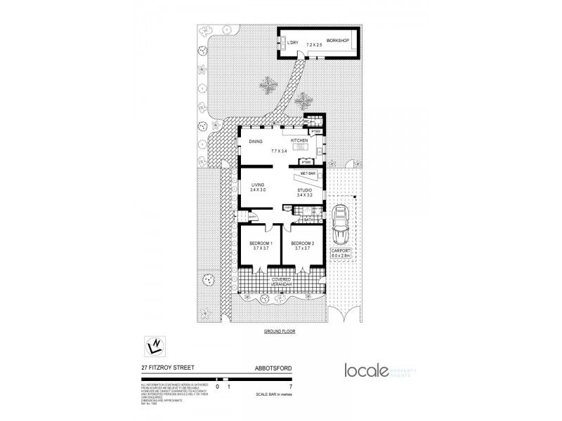 27 Fitzroy Street, Abbotsford NSW 2046 Floorplan