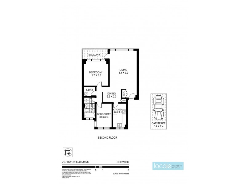 24/7 Bortfield Drive, Chiswick NSW 2046 Floorplan