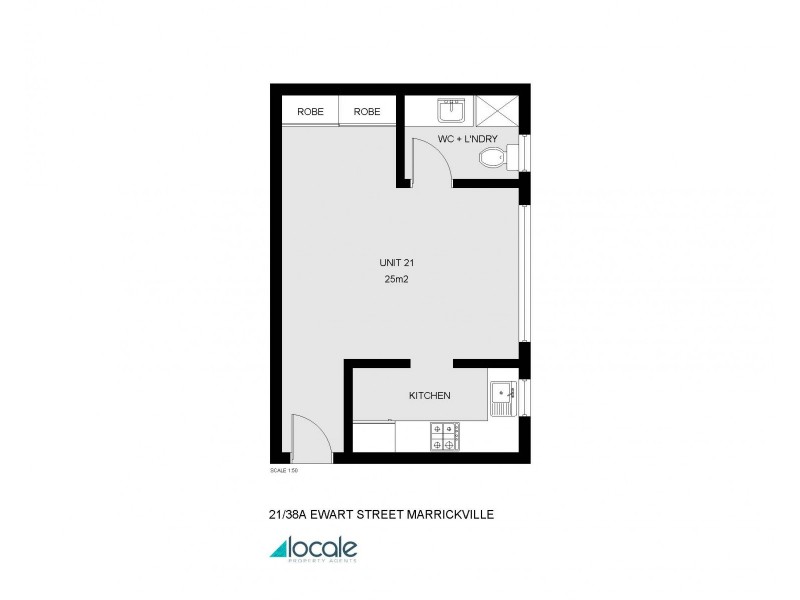 21/38 Ewart Street, Dulwich Hill NSW 2203 Floorplan