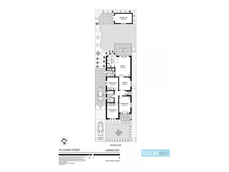 18 Louden Street, Canada Bay NSW 2046 Floorplan