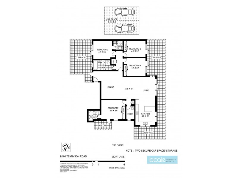 9/100 Tennyson Road, Mortlake NSW 2137 Floorplan