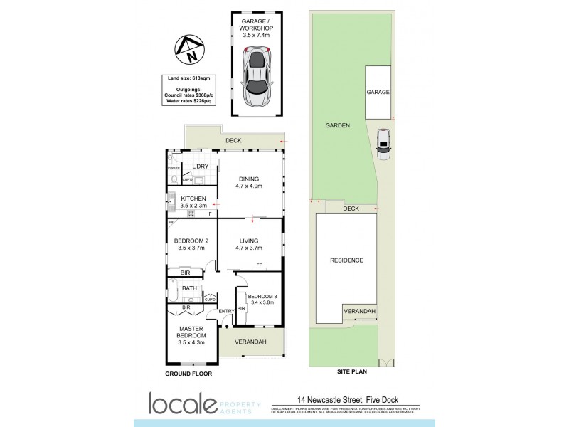 14 Newcastle Street, Five Dock NSW 2046 Floorplan