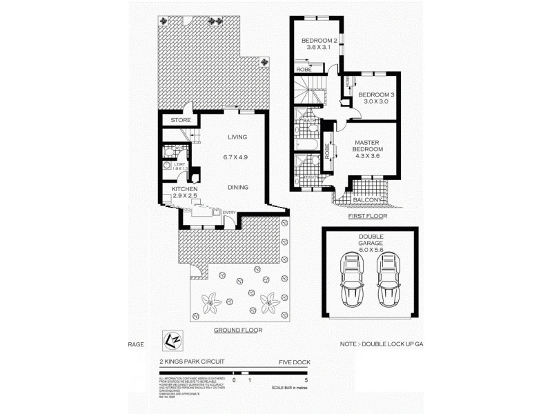 2 Kings Park Circuit, Five Dock NSW 2046 Floorplan