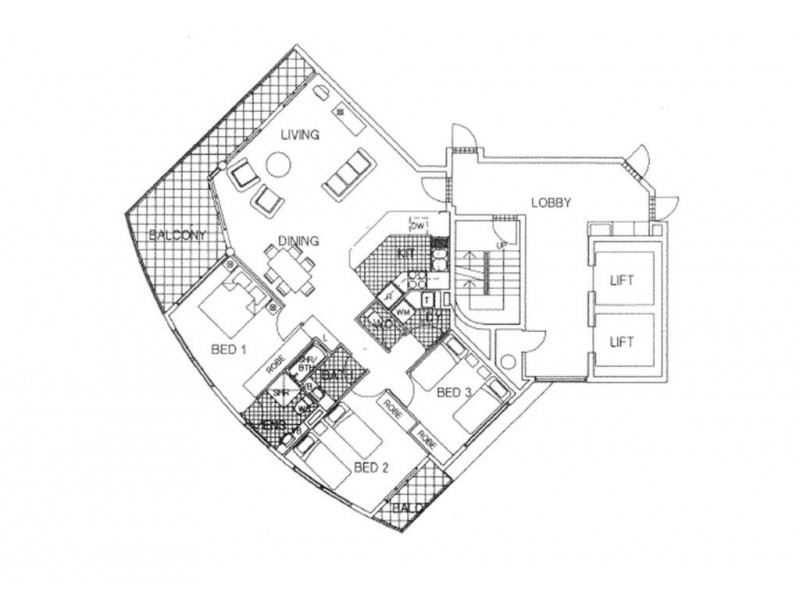 66/13 Mooloolaba Esplanade (Peninsular Resort), Mooloolaba QLD 4557 Floorplan