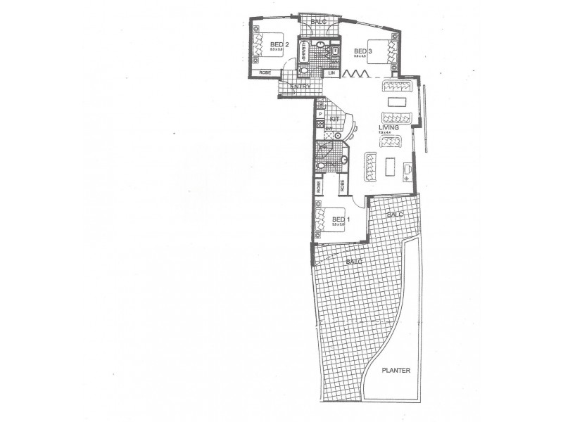 201 / 29 First Avenue, Mooloolaba QLD 4557 Floorplan