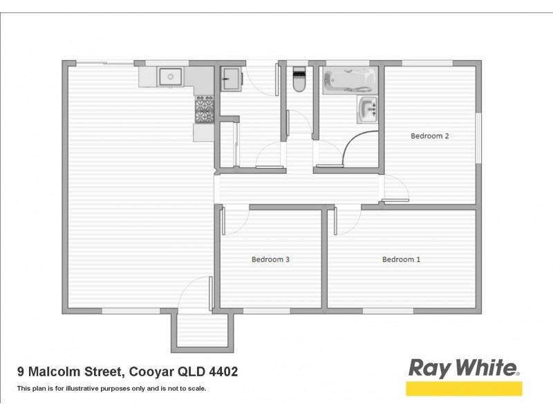 9 Malcolm Street, Cooyar QLD 4402 Floorplan