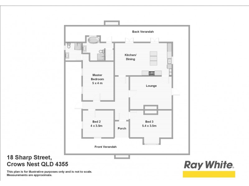 18 Sharp street, Crows Nest QLD 4355 Floorplan