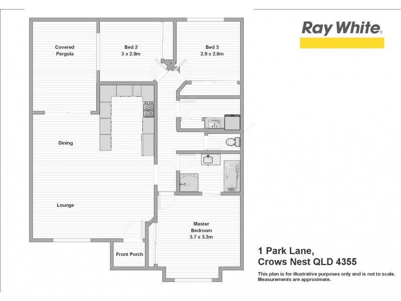 1 Park Lane, Crows Nest QLD 4355 Floorplan