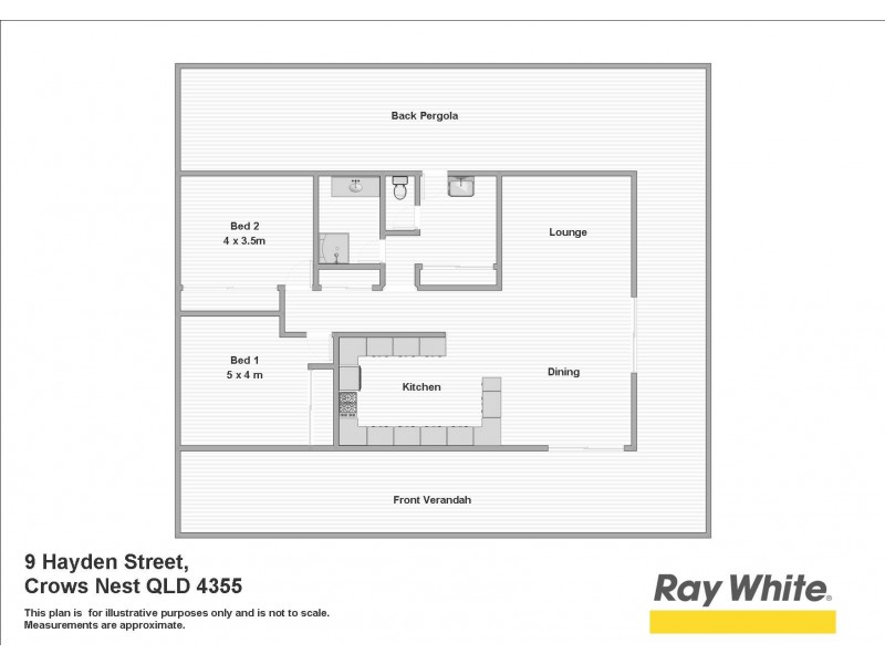 9 Hayden Street, Crows Nest QLD 4355 Floorplan