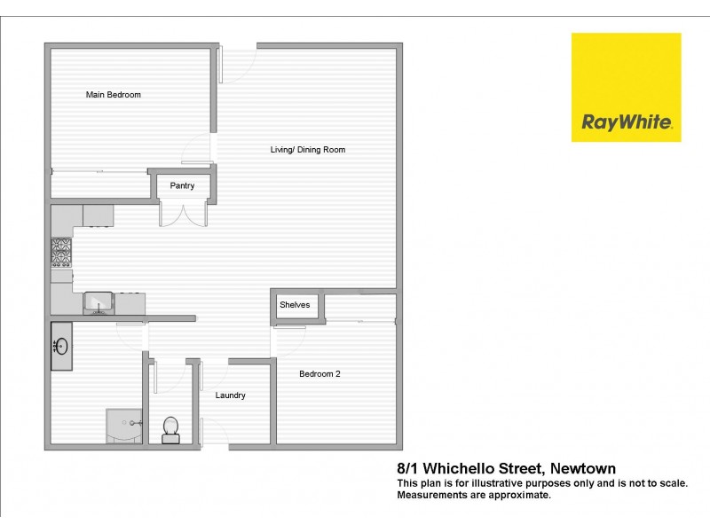 8/1 Whichello Street, Newtown QLD 4350 Floorplan