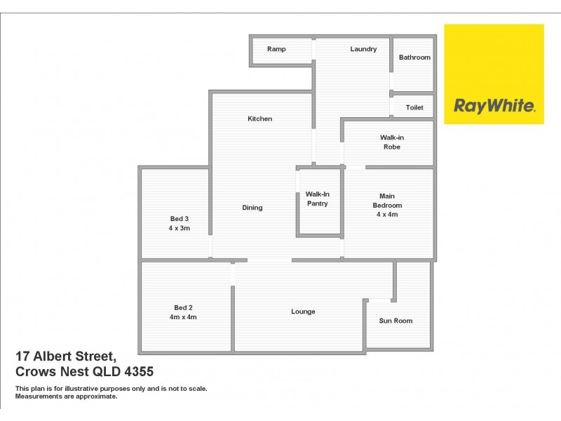 17 Albert Street, Crows Nest QLD 4355 Floorplan