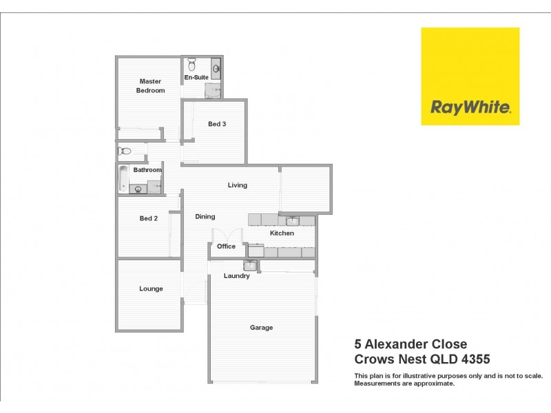 5 Alexander Close, Crows Nest QLD 4355 Floorplan