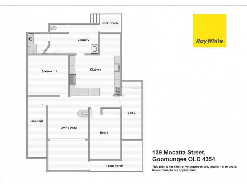 139 Mocatta Street, Goombungee QLD 4354 Floorplan