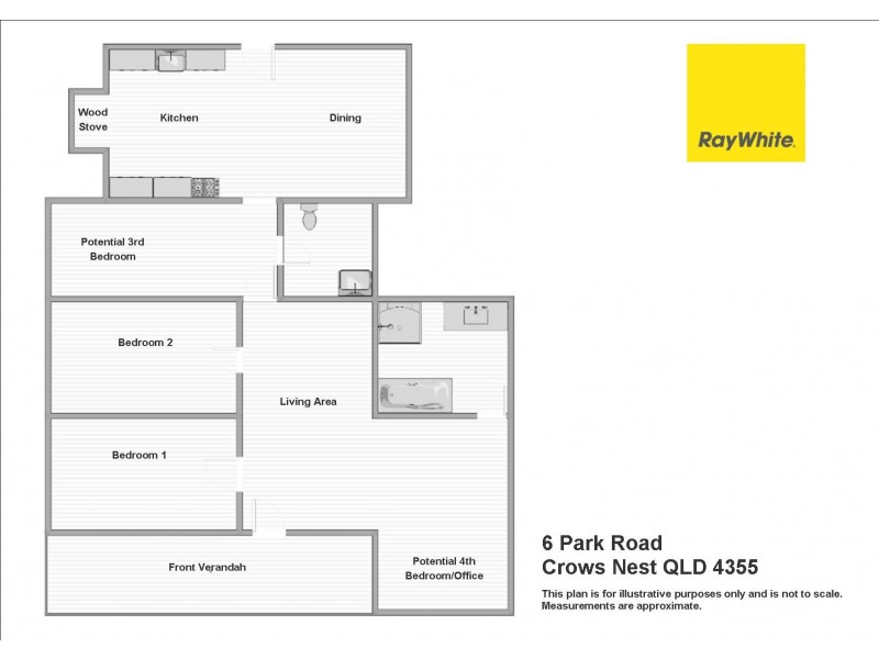 6 Park Road, Crows Nest QLD 4355 Floorplan