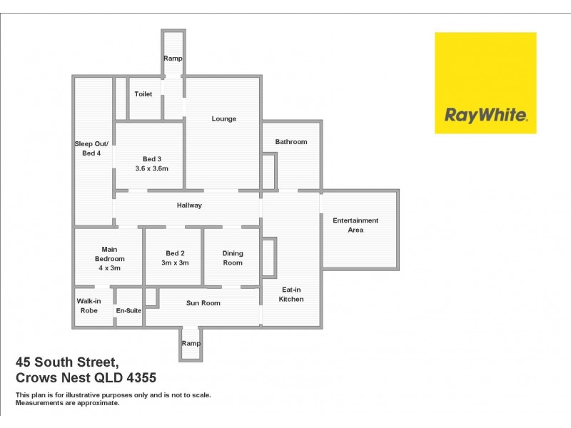 45 South Street, Crows Nest QLD 4355 Floorplan