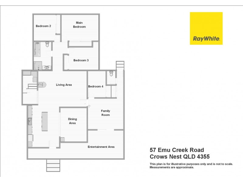 57 Emu Creek Road, Crows Nest QLD 4355 Floorplan